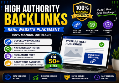 I Will Publish 5 SEO Articles on Authority Blogs With l DoFollow Backlinks