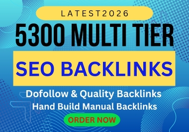 5300 SUPER CHARGE Multi 3 Tiered Seo Package with Our Professional Seo Service