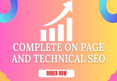 Skyrocket Your Website Rankings With My Premium On-Page and Technical SEO Services
