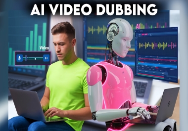 I Will Dub Your Video In Any Language,  Ai Dubbing,  Translate Your Video