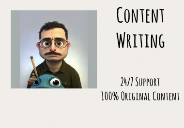 I will write +500 words SEO blog article,  professional content writer,  AI content
