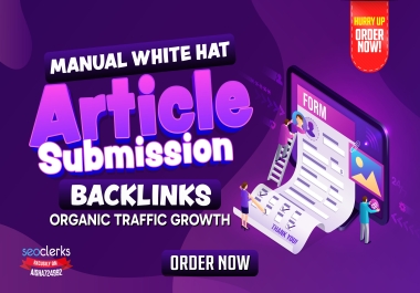 Get Full Powerful 25 Article Submission High DA Domains