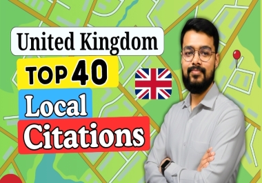 Top 40 Local Citations in UK to Boost Ranking on Google