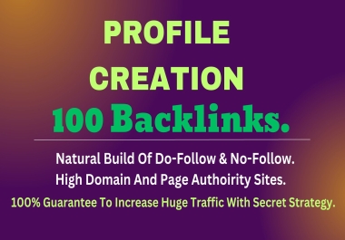 Profile Powerhouse Turbocharge Your SEO With 100 High-Quality Profile Creation Backlinks.