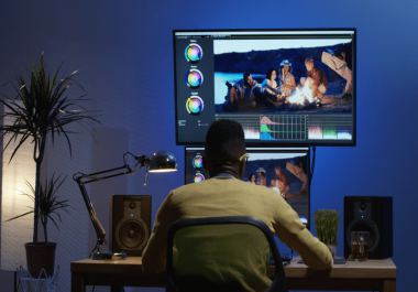 I will do video editing with great effect.