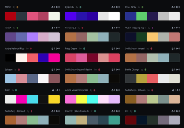 Simple use full &lt Color Scheme Generator Tool &gt Script in HTML