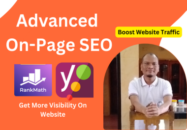 I will do advance on-page SEO optimizations