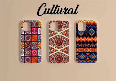 I will design trendy,  unique and professional phone cases