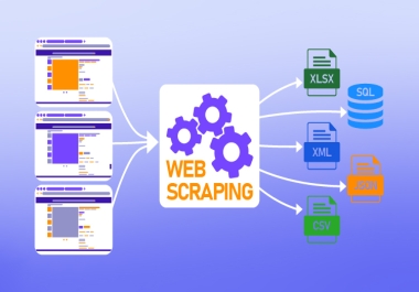 Extract Data From Any Website + Your own python script to perform this task