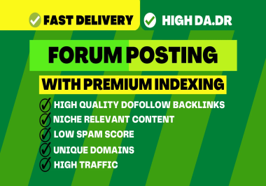 Boost Your Rankings with High-Authority 100 Forum Posting Backlinks