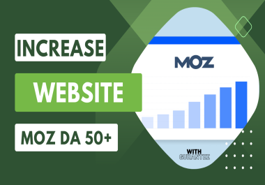 I'll raise the domain authority and moz rating. DA plus 50