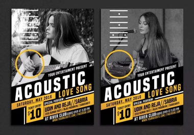 Design a Poster for Your Event,  Product,  Show and Social Media Ads