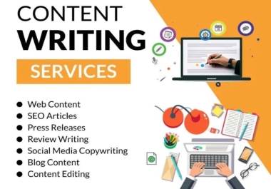 I Will Write a High Quality and Unique 1000 words SEO Article