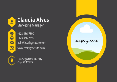 i will design a unique and antique style minimalist business card design