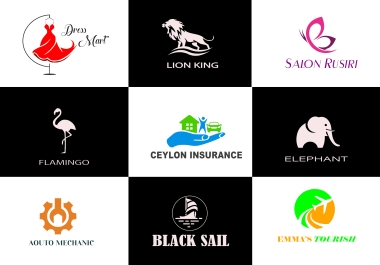 modern minimalist and professional business logo design