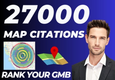I will create 27000 usa, uk, nz, spain, aus, china and other country Google Maps Citations
