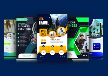i will design a professional poster,  flyer,  and banner