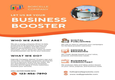 I will design your flyers with high quality.
