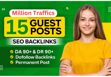 Publish 15 Guest Posts Millions Traffic sites on Medium,  Penzu,  Evernote,  Quora,  Livejournal etc