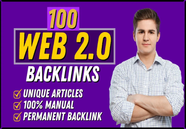 Create 100 Manual Web 2.0 Backlinks for Your Website
