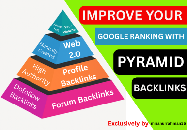 Dofollow Multi-Tier Pyramid Backlinks with Improve Your Website's Google Ranking