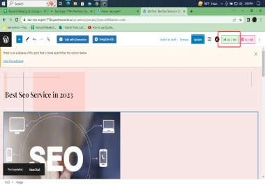 I will do wordpress on page seo with rankmath for website ranking