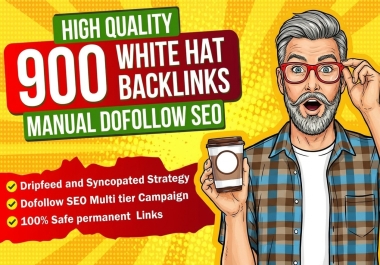 Rank with 900+ unique Domain Most Powerful Backlinks