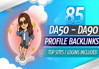 85 Profile Backlinks for Google recognize your brand