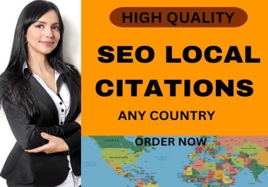 I will do best manual 70 local citations for any country