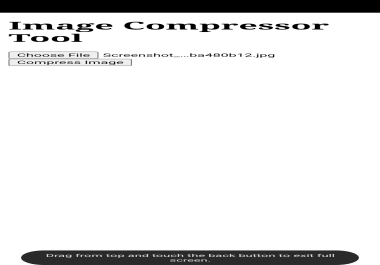Effortless Image Compressor Tool. Streamline Your Images with Style