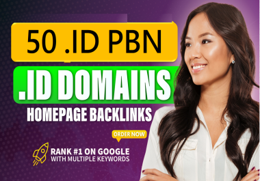 Get 50 Premium. ID Homepage PBN Post on High-Quality Indonesian ID Domains