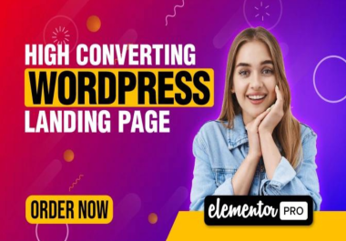Expert WordPress Developer for Professional and Responsive Landing Pages