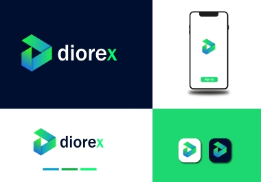 I will do modern apps,  tech,  crypto,  software saas website logo design