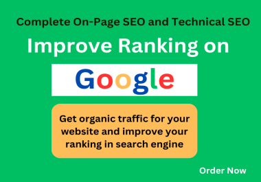 I will do Wordpress on-page SEO and technical SEO