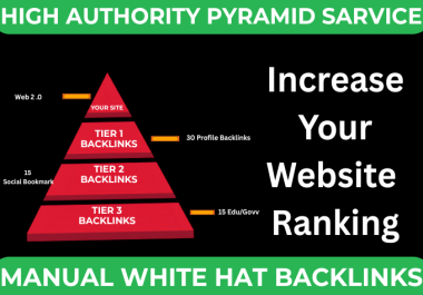 I will build exclusive 4 tire link pyramids,  seo link buildings
