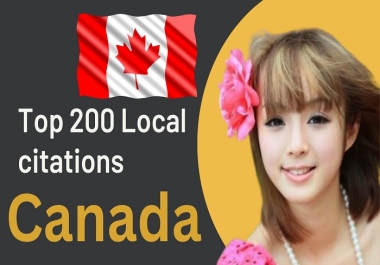 i will do top 50 Canada local citations