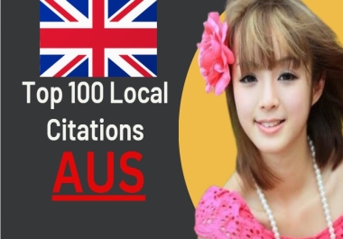 I will create 50 best australia local citations