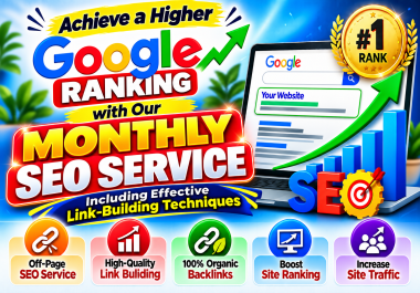 Get Google Rankings with a Monthly SEO Backlink Service,  Effective Link-Building Strategies