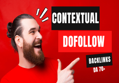 I will do 1000 contextual and dofollow link building with high DA