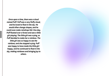 I Will Do Creative Story Writing