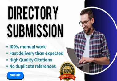 I will Build 100 Web Directory Submission for increases website ranking for google top