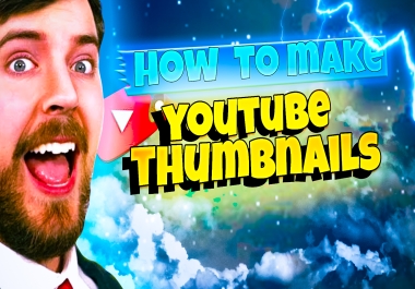 I will create a professional looking gaming thumbnail