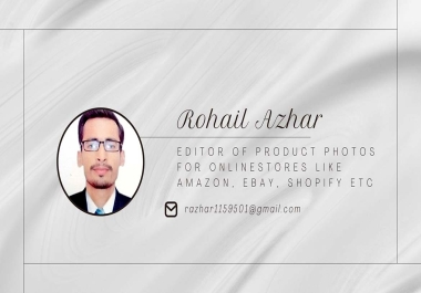 Online Stores Products Image Editing