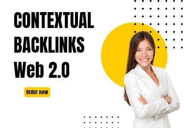 I will create 100 dofollw contextual SEO contextual backlinks with white hat link building