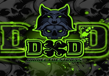 Unleash your virtual existence with mascot logo