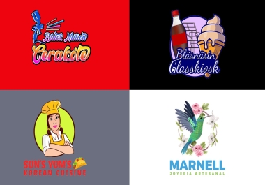 design professional and creative logo in 24 hours