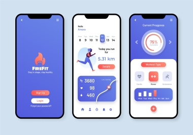 Mobile App UI Design Service for business