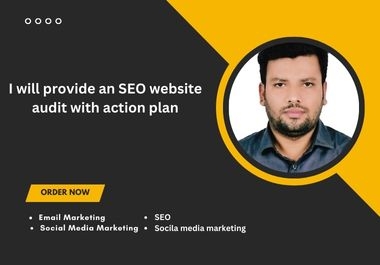I will provide an SEO website audit with action plan