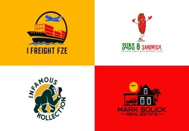 I will create a modern minimalist logo design for your business