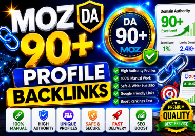 150 High DA 70+ Profile Backlinks for Higher Google Ranking